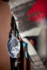 My hang tag on my line of handbags Ooo So Santa fe. photo: Jane Bernard